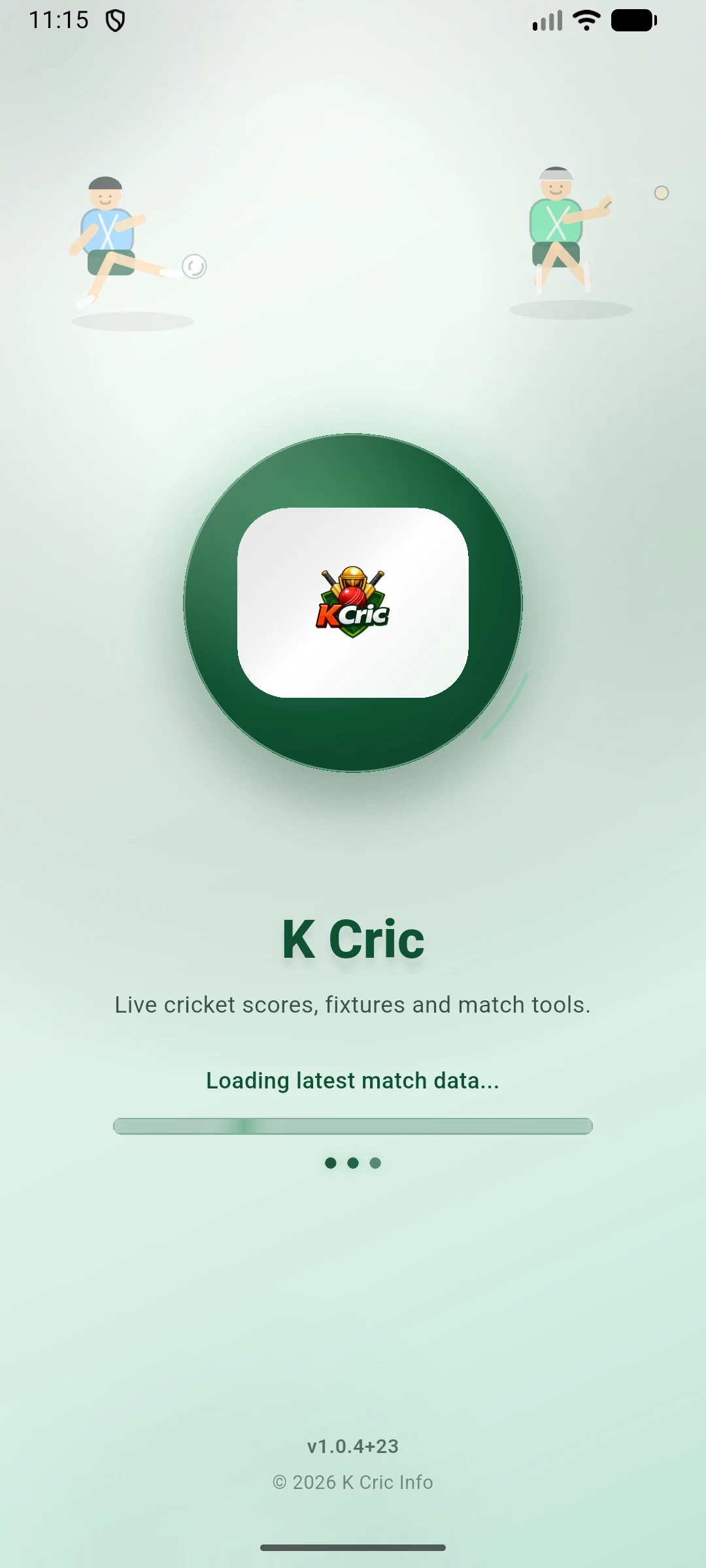 K Cric - Live Cricket Updates screenshot