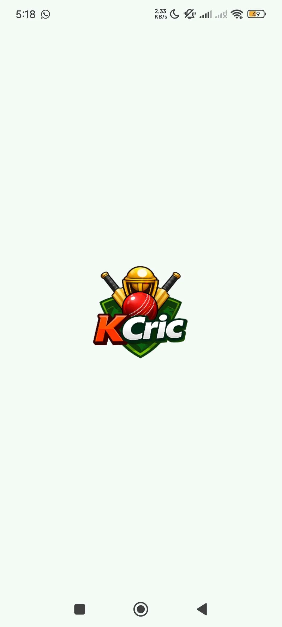 K Cric - Live Cricket Updates screenshot