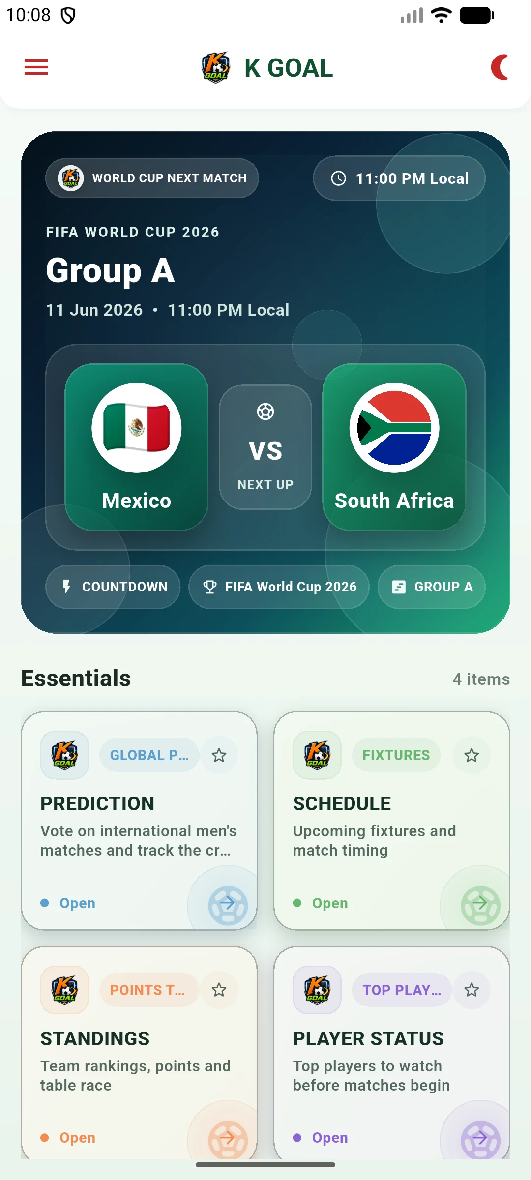 K Cric - Live Cricket Updates screenshot